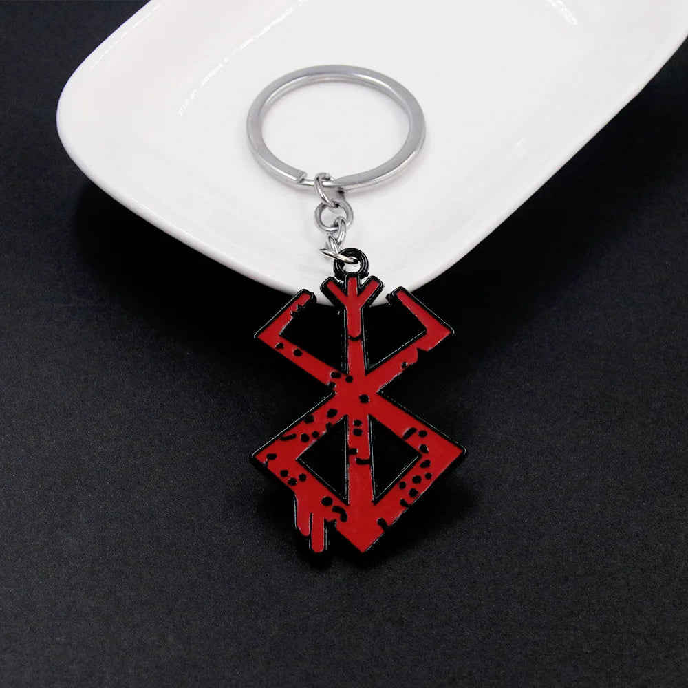 Berserk Symbol Necklace & Keychain
