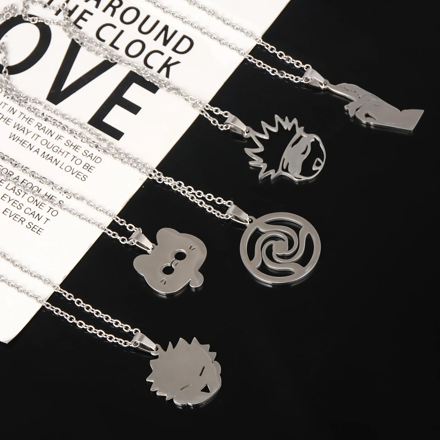 Gojo & Cat Gojo Steel Necklace