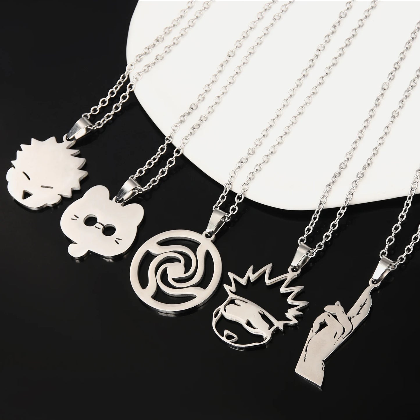 Gojo & Cat Gojo Steel Necklace