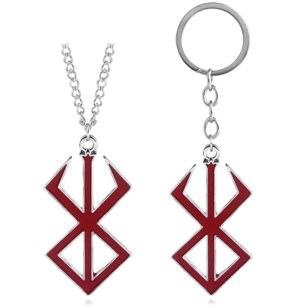 Berserk Symbol Necklace & Keychain