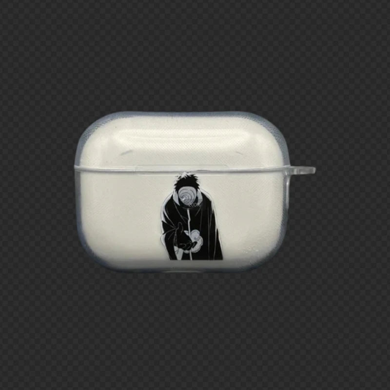 Uchiha Clan Transparent Airpods Case