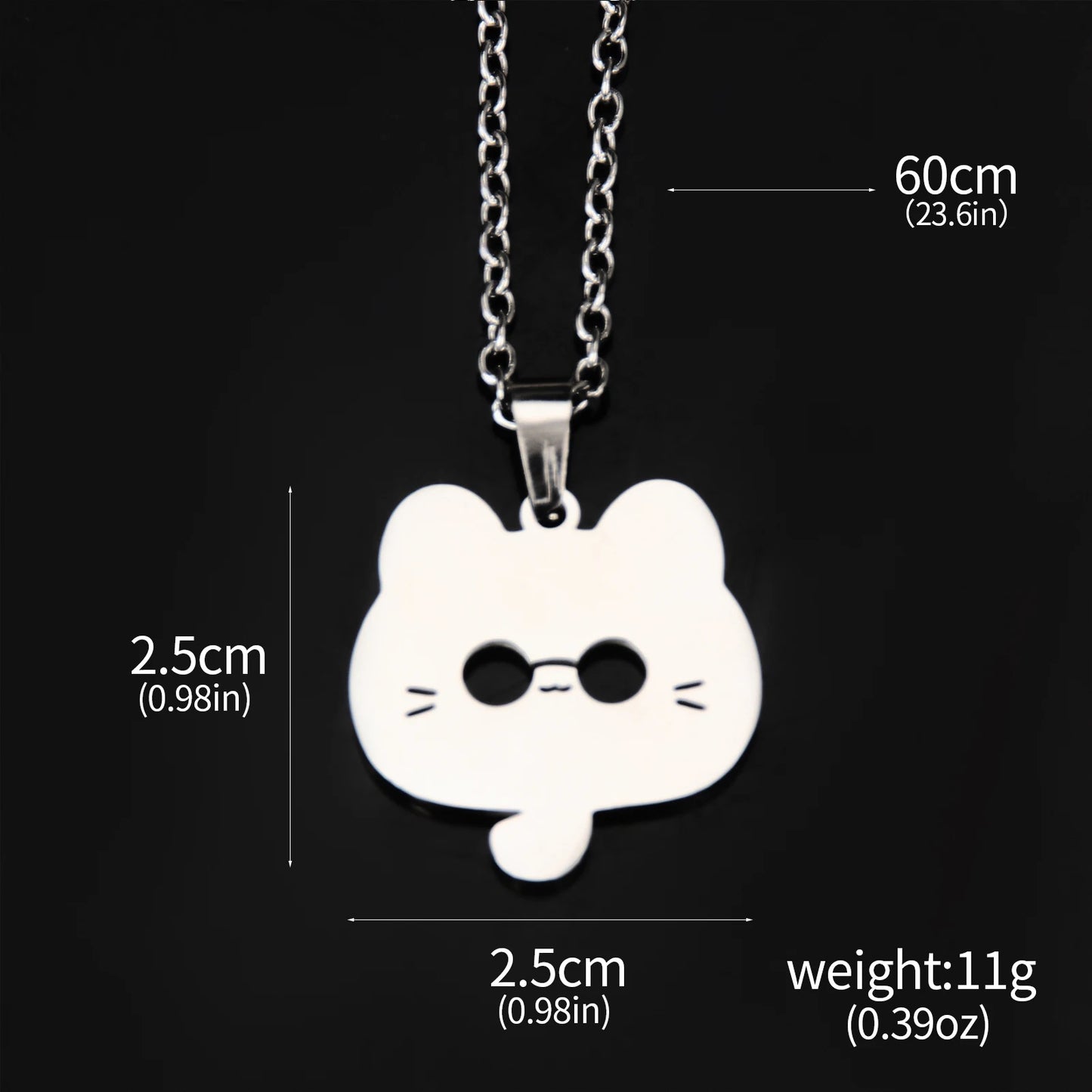 Gojo & Cat Gojo Steel Necklace
