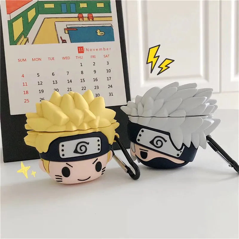 Naruto Head AirPods Case Cover