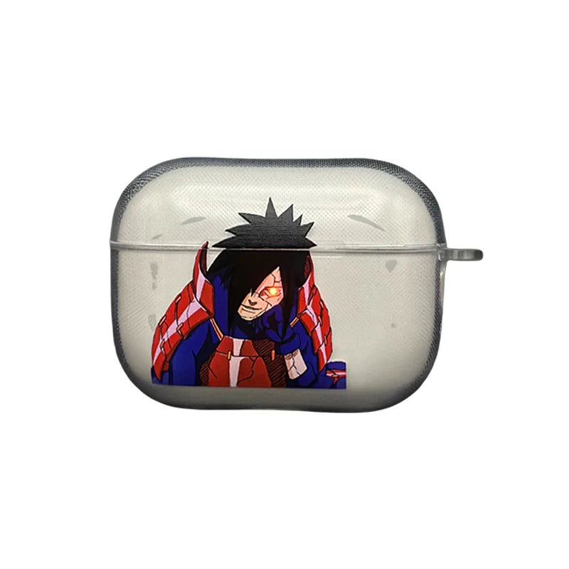 Uchiha Clan Transparent Airpods Case
