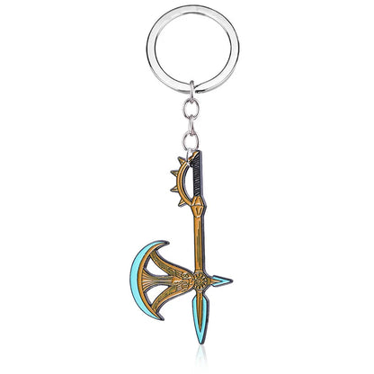 Seven Deadly Sins Weapon Keychains