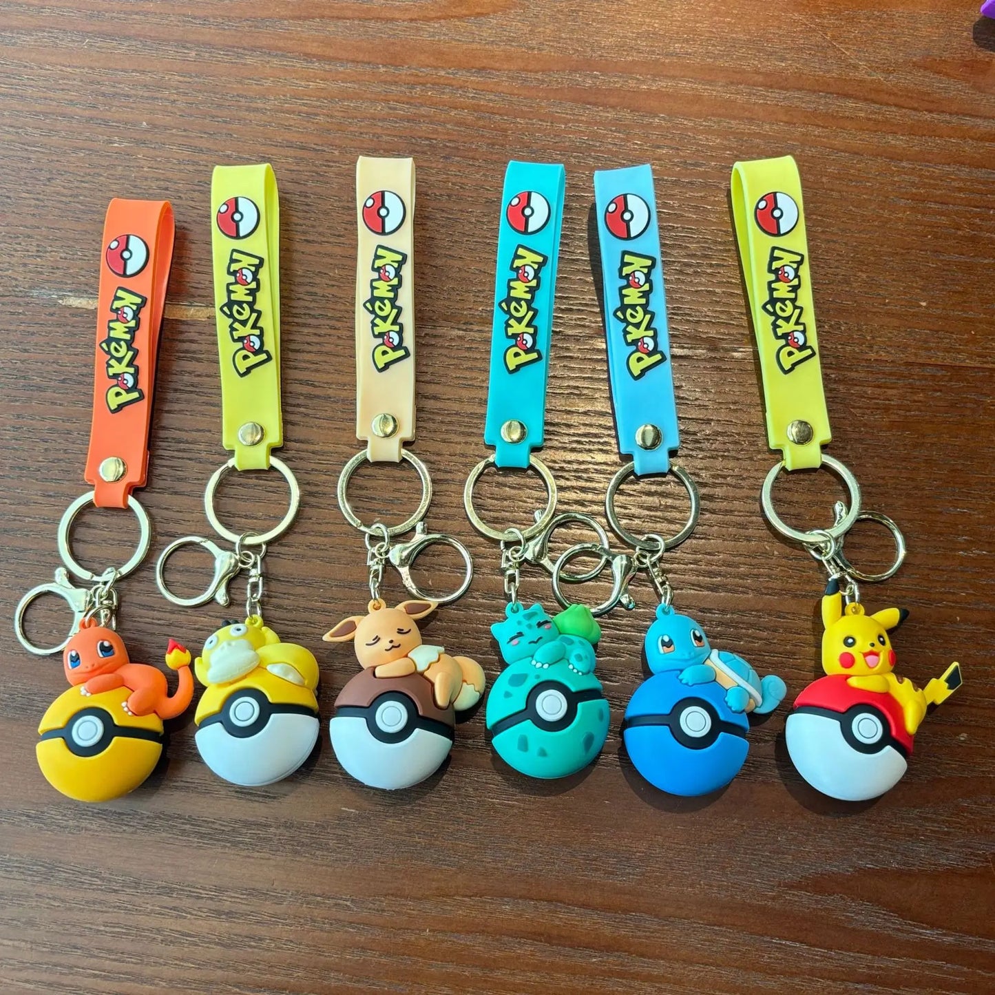 Pokémon Poké Ball Keychain (7 Styles)
