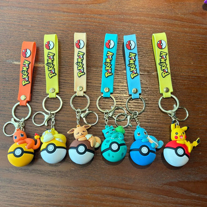 Pokémon Poké Ball Keychain (7 Styles)
