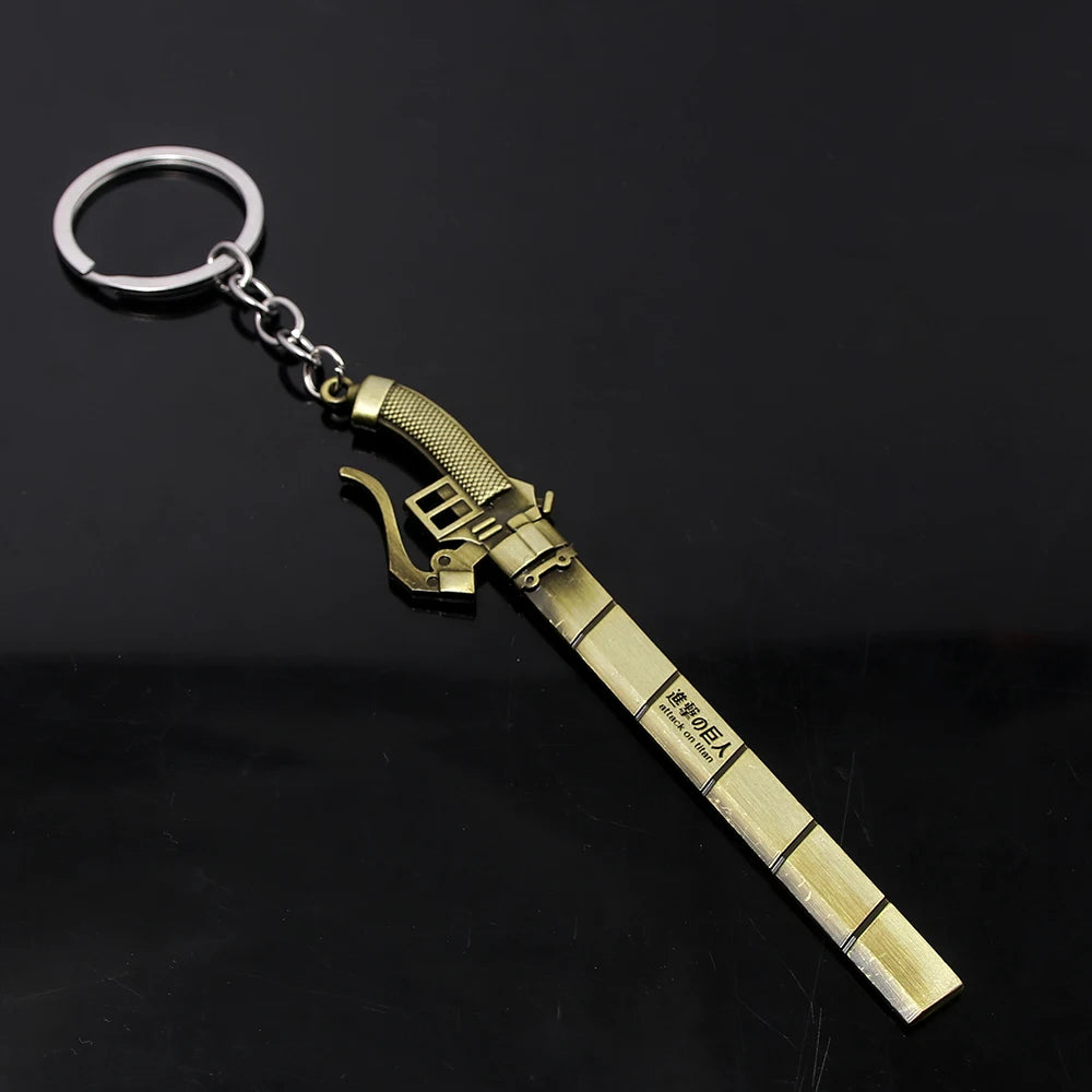 Levi Ackerman Ultrahard Steel Blade Keychain