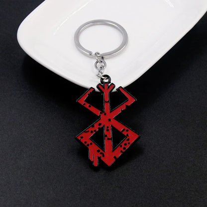 Berserk Symbol Necklace & Keychain