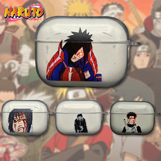 Uchiha Clan Transparent Airpods Case
