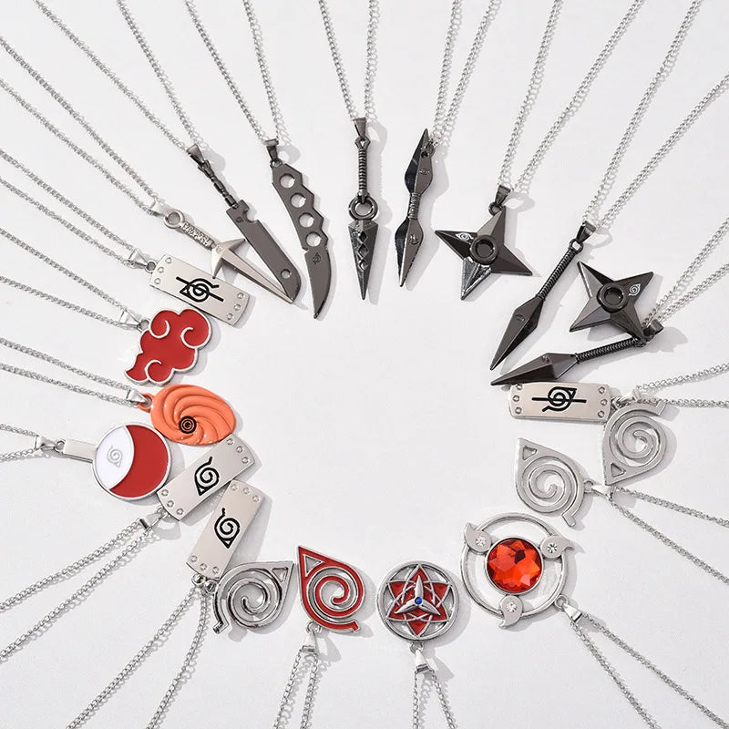 Naruto Shinobi Necklaces (14 Styles)