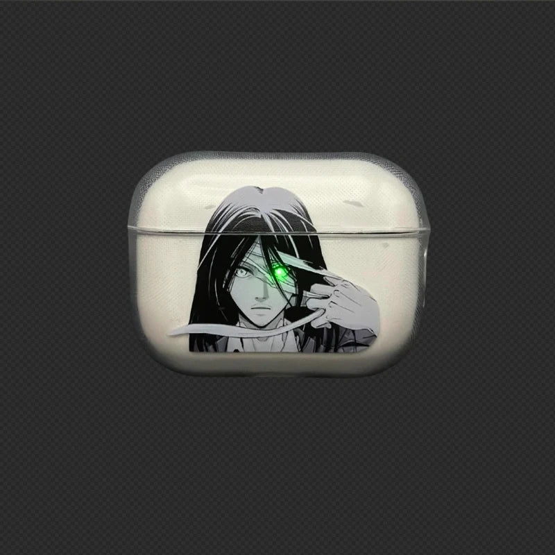 Eren Jaeger Transparent Airpods Case