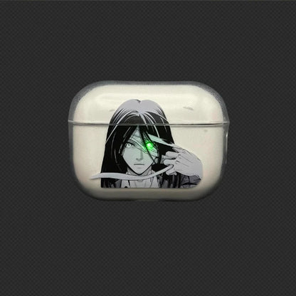 Eren Jaeger Transparent Airpods Case