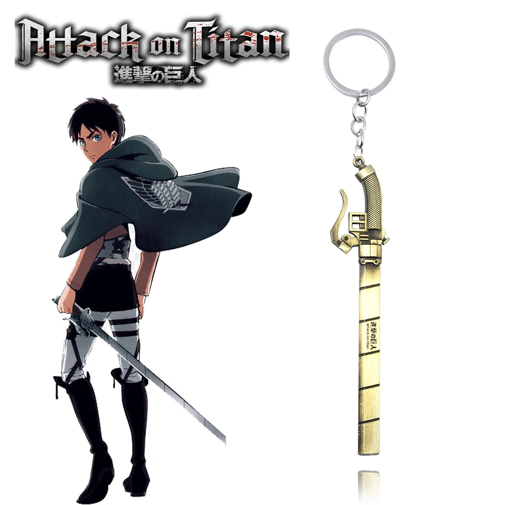 Levi Ackerman Ultrahard Steel Blade Keychain