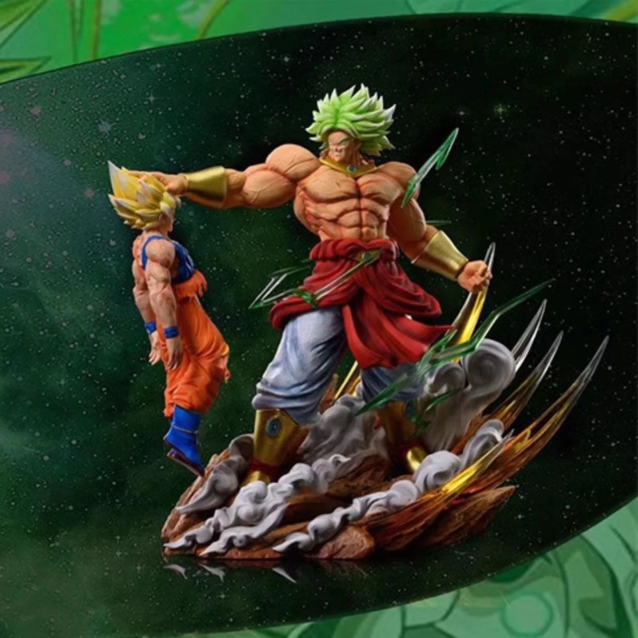 Dragon Ball Broly Vs Goku Figure