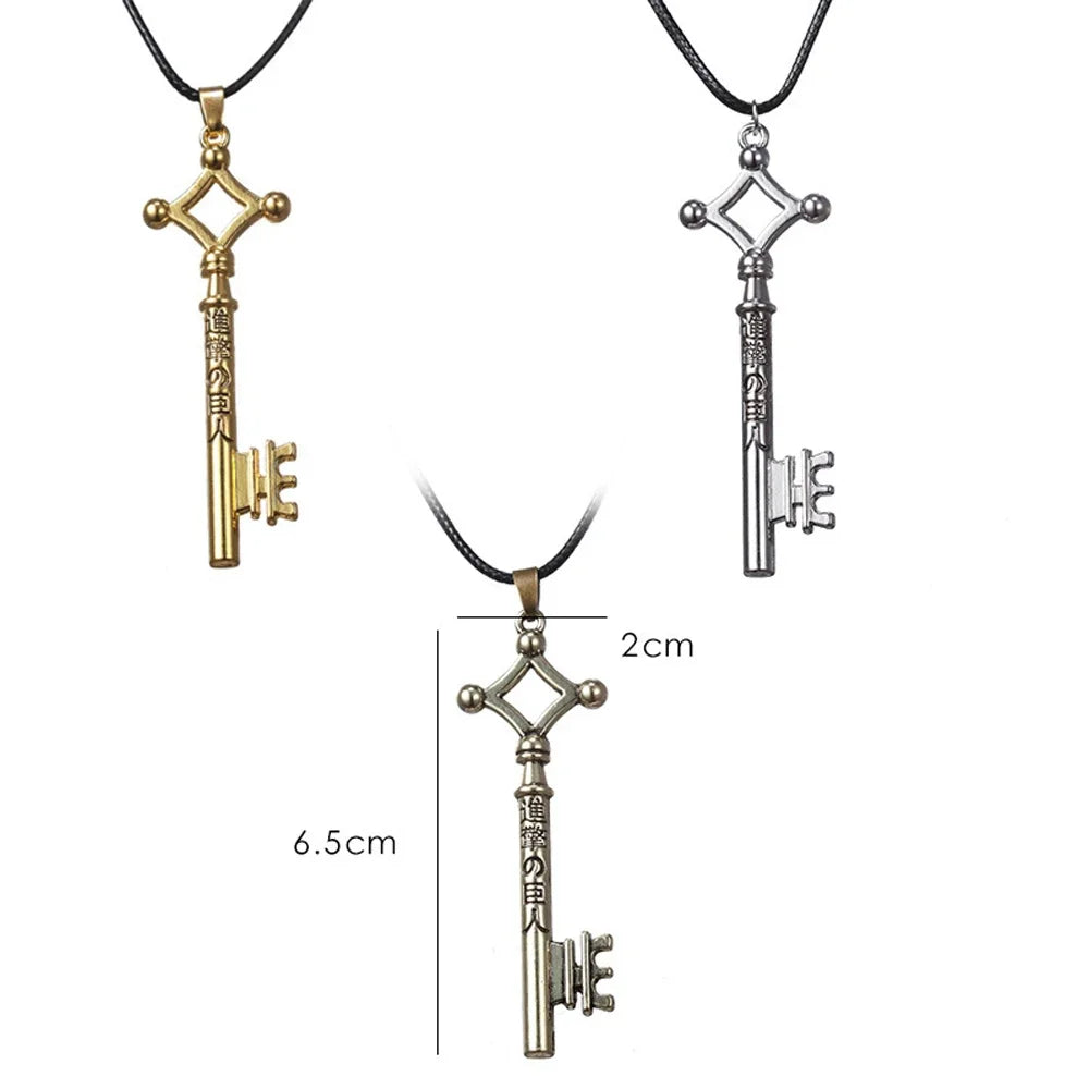 Attack On Titan Necklace Eren's Key