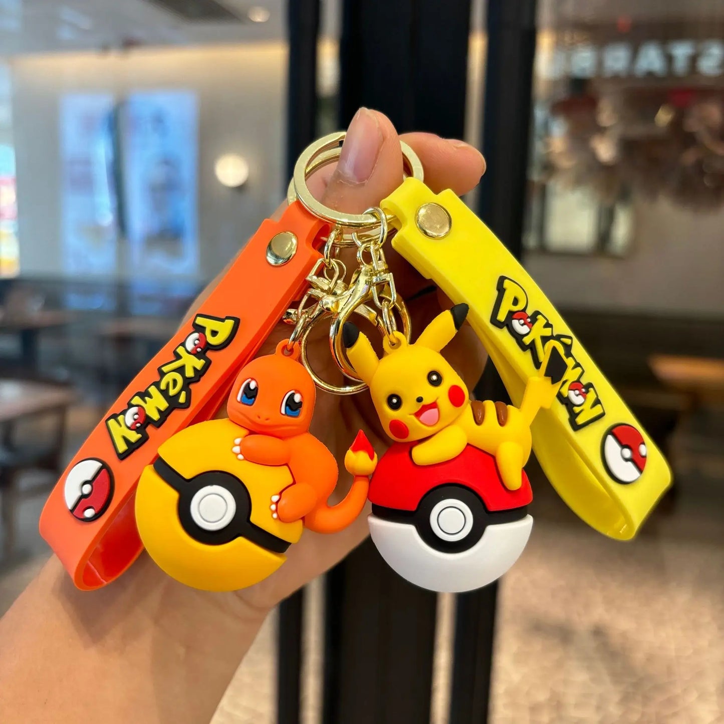 Pokémon Poké Ball Keychain (7 Styles)