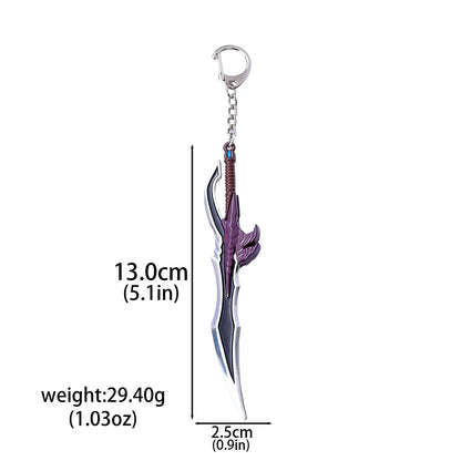 Solo Leveling Sword & Dagger Keychain