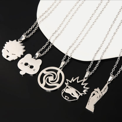 Gojo & Cat Gojo Steel Necklace