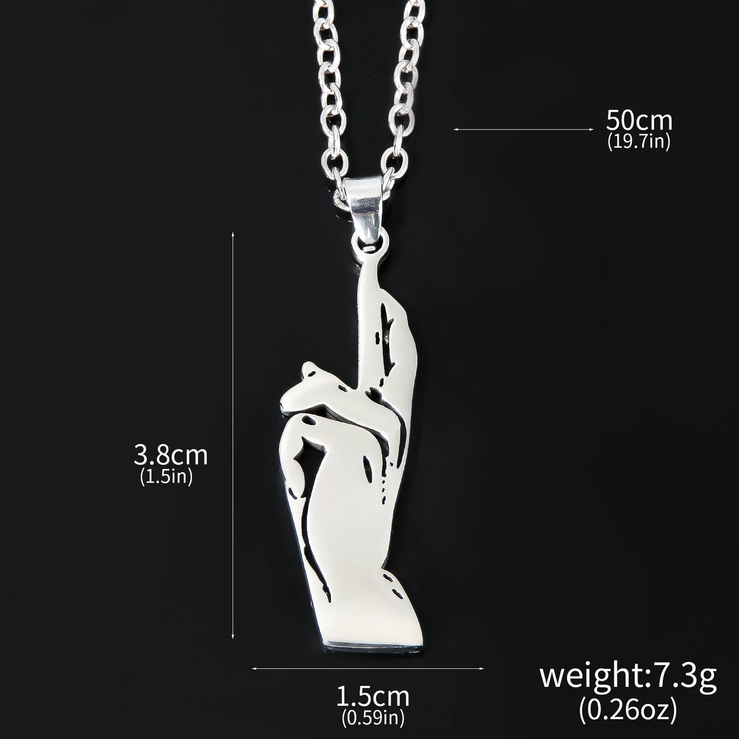 Gojo & Cat Gojo Steel Necklace