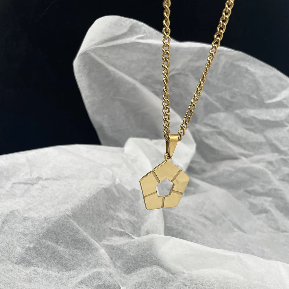 Blue Lock Football Necklace
