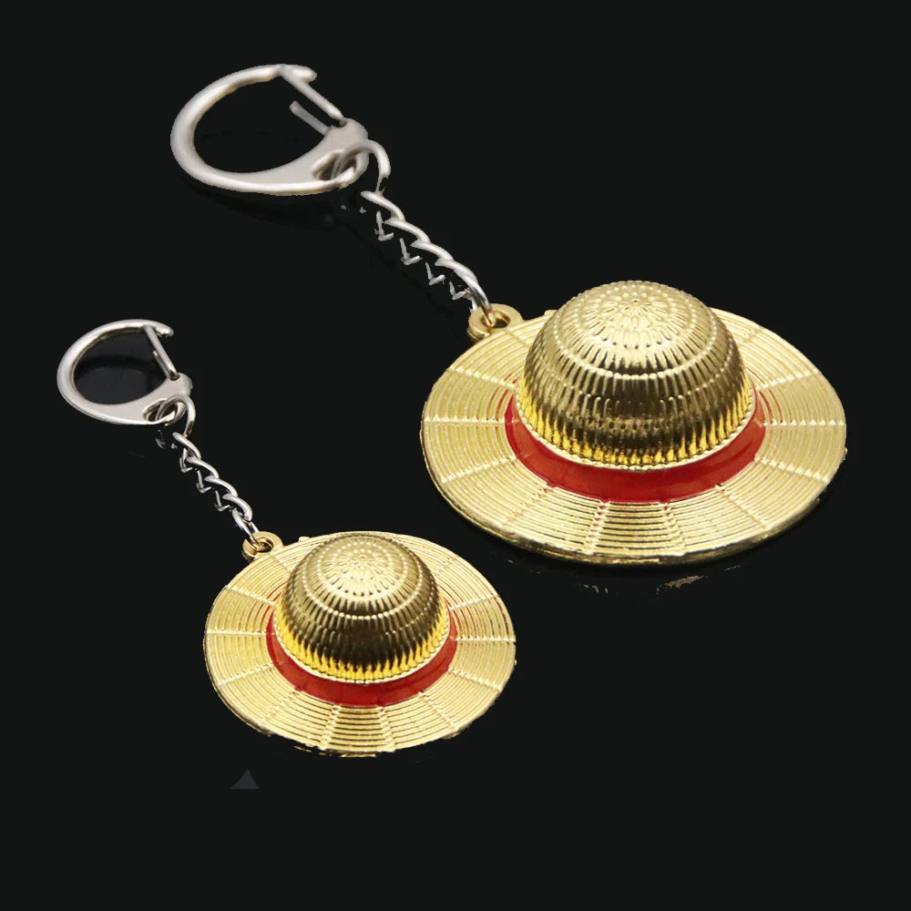 One Piece Straw Hat Keychain