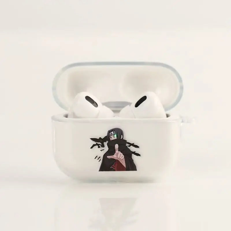 Uchiha Clan Transparent Airpods Case
