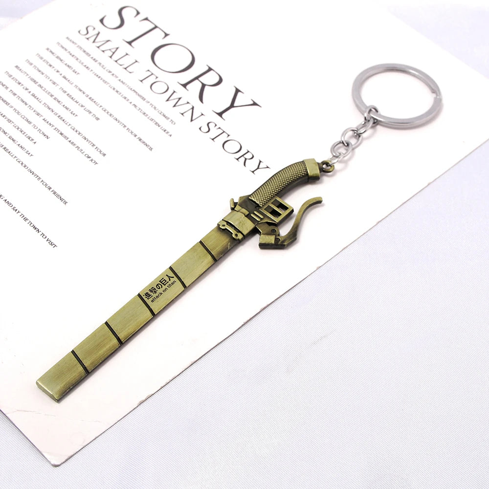 Levi Ackerman Ultrahard Steel Blade Keychain