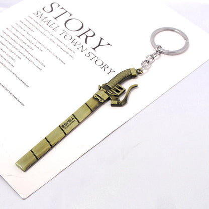 Levi Ackerman Ultrahard Steel Blade Keychain