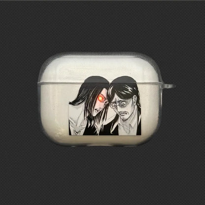 Eren Jaeger Transparent Airpods Case