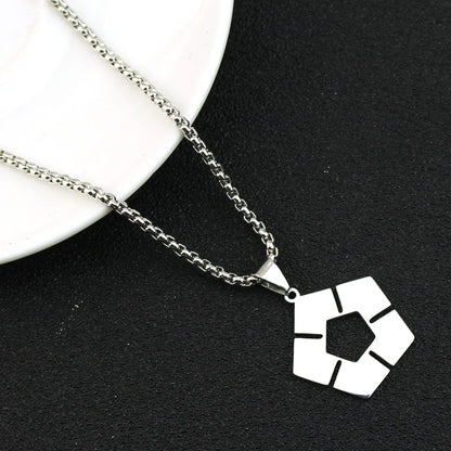 Blue Lock Football Necklace