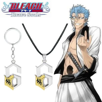 Grimmjow Jaegerjaquez Mask Necklace & Keychain