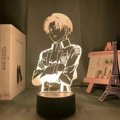 Attack on Titan Night Led Lamp