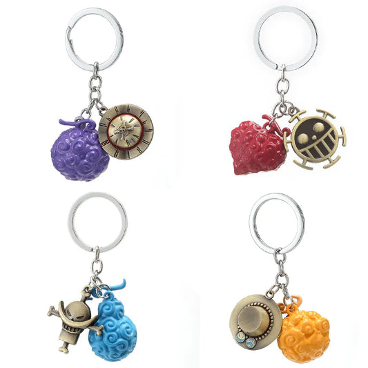 One Piece Devil Fruit Keychain