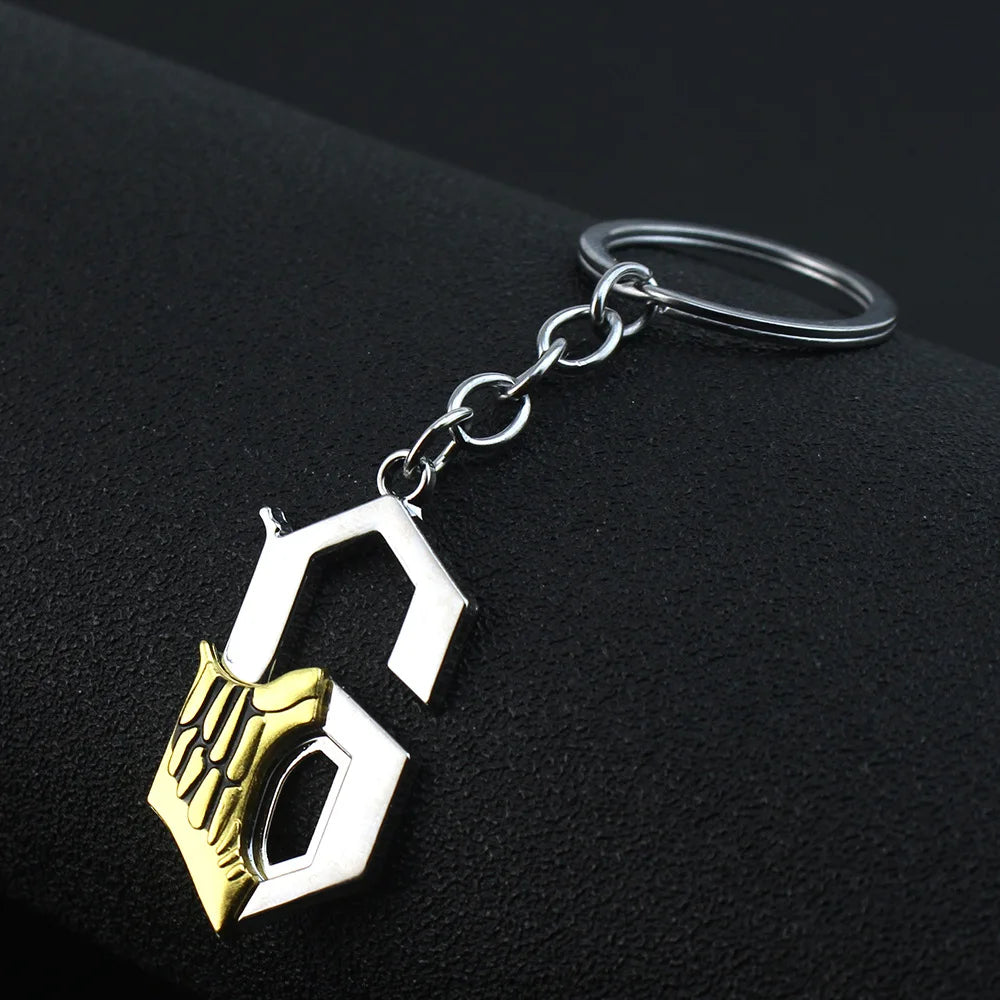 Grimmjow Jaegerjaquez Mask Necklace & Keychain
