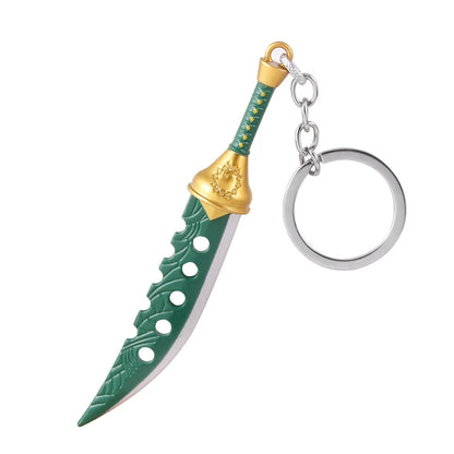 Seven Deadly Sins Weapon Keychains