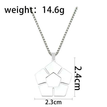 Blue Lock Football Necklace