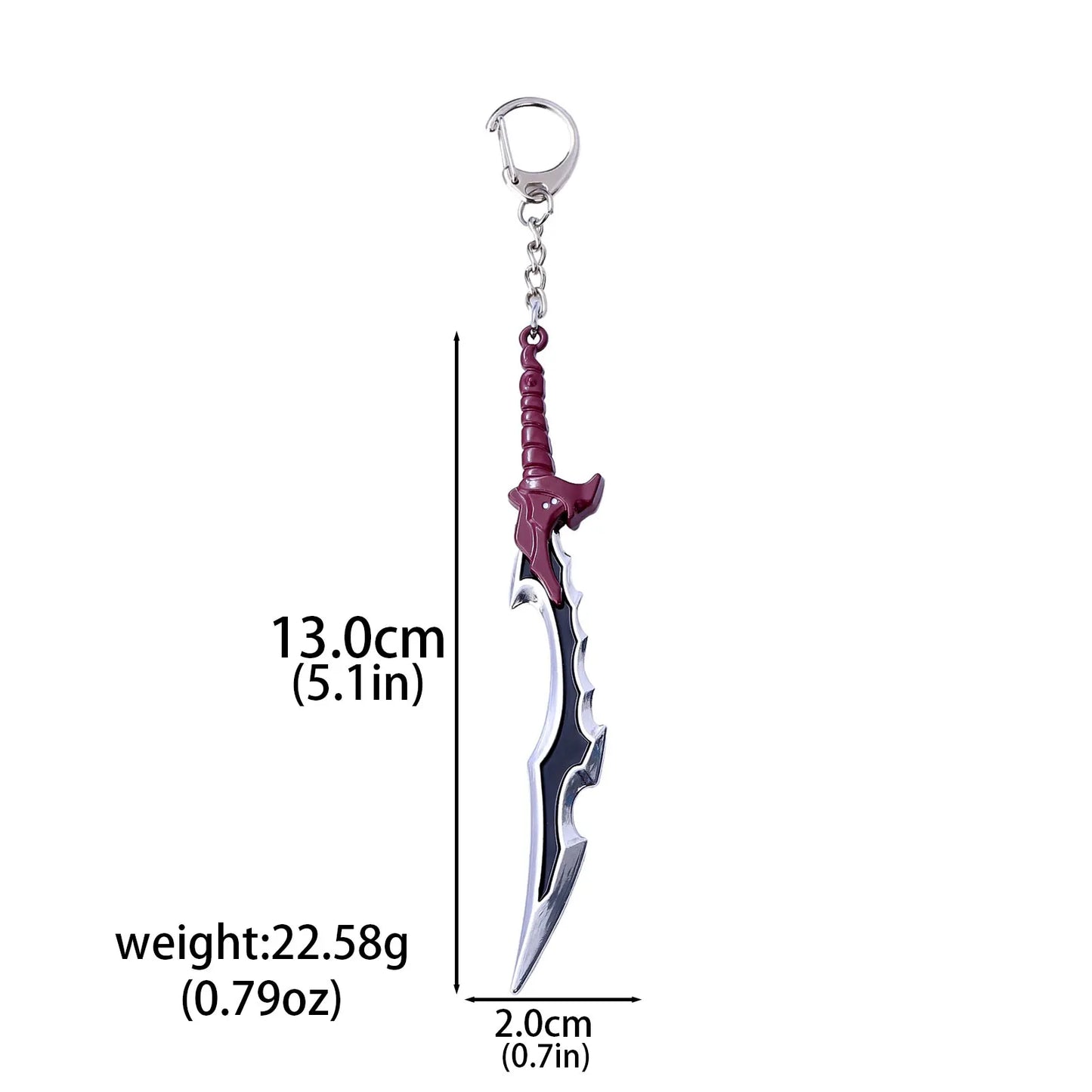 Solo Leveling Sword & Dagger Keychain