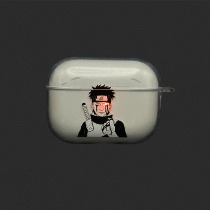 Uchiha Clan Transparent Airpods Case