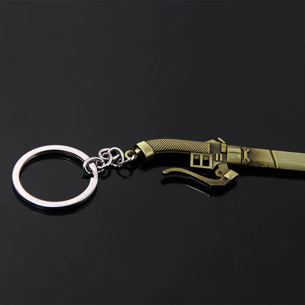 Levi Ackerman Ultrahard Steel Blade Keychain