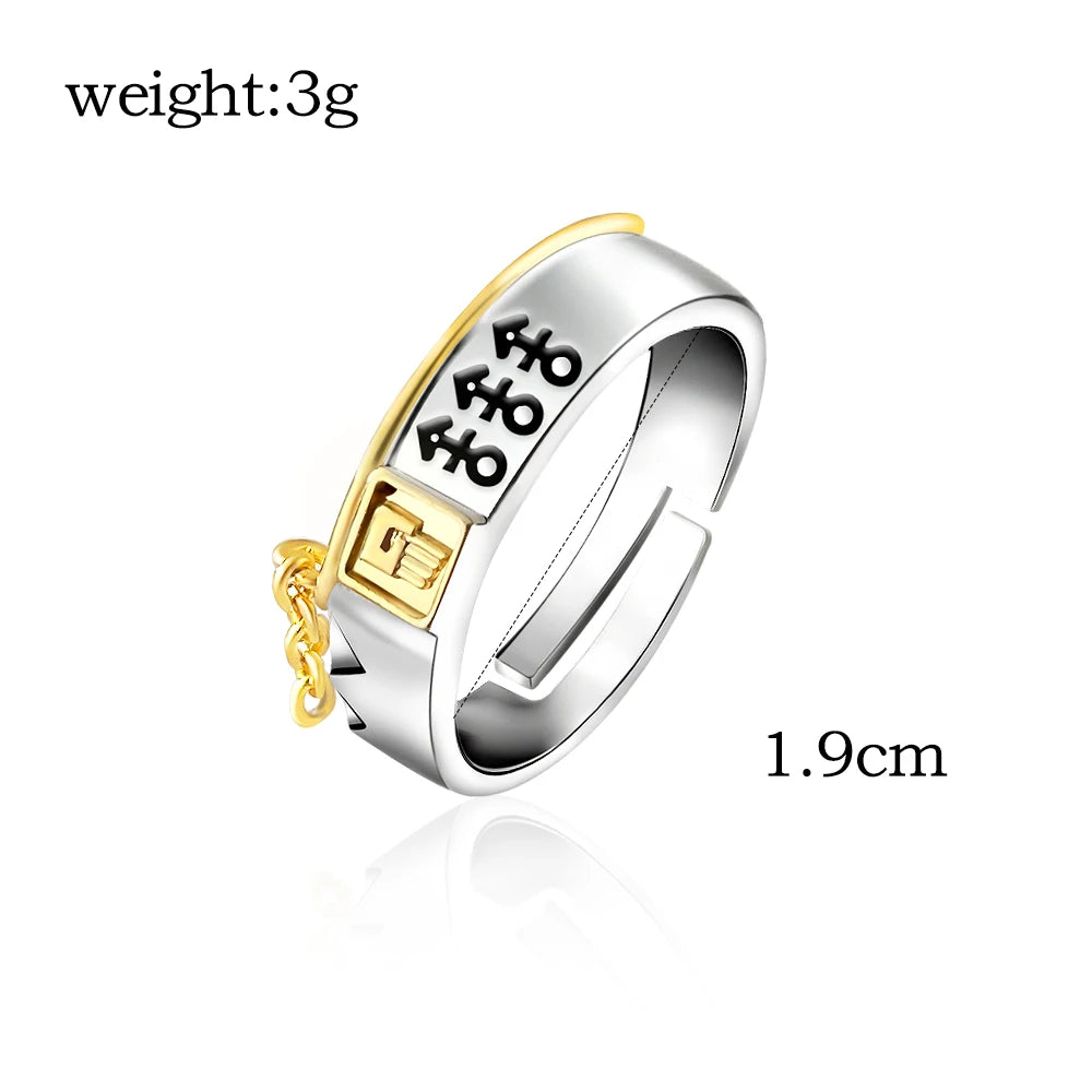 JoJo's Kujo Jotaro Adjustable Ring